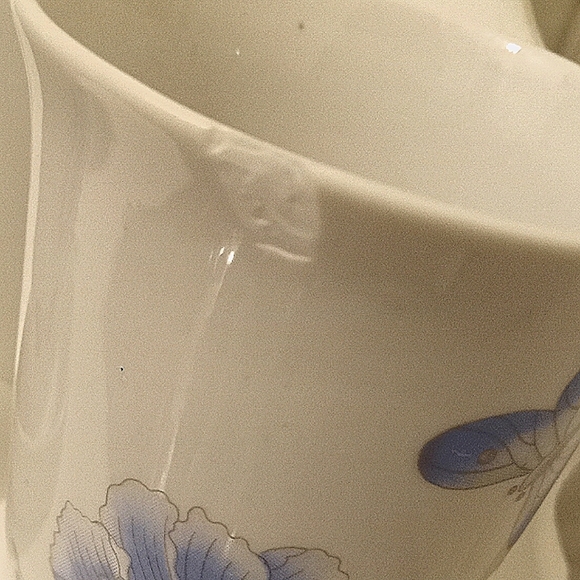 Vintage Handpainted Japanese Bathroom Set - Picture 2 of 4